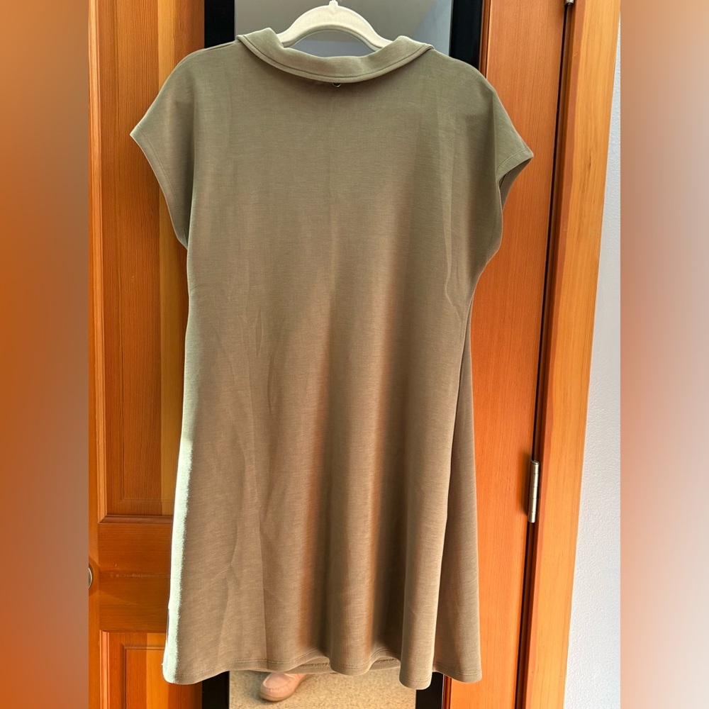 🌷Bye-Buy! Cable & Gauge Sport Dress Soft Olive Color Relaxed-fit Pullover - L - Picture 13 of 14